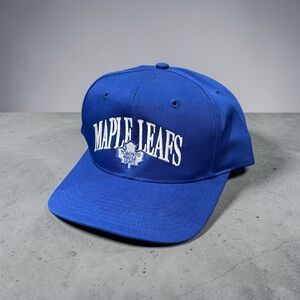 Vintage Toronto The Game Royal Blue Maple Leafs Adjustable Hat NHL